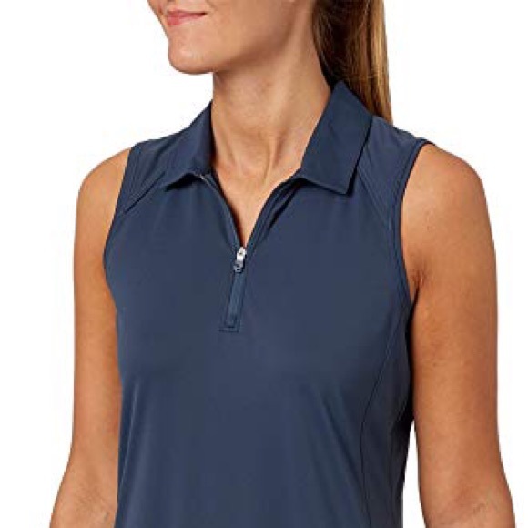 Slazenger sleeveless polo shirt ladies Clearance